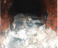 blocked drain from waste cooking oil